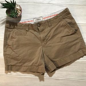 ON- “Perfect 5” Shorts” Dk Khaki sz: 8